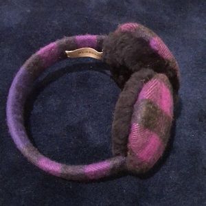 BURBERRY earmuffs